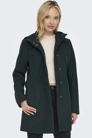 ONLY Kurzmantel ONLEMMA HOODED BELT COAT OTW
