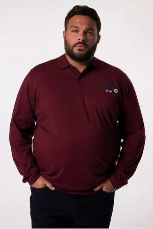 Men Plus Poloshirt Men+ Poloshirt Langarm Bauchfit bis 8 XL - Verkäufer: Popken Fashion Group