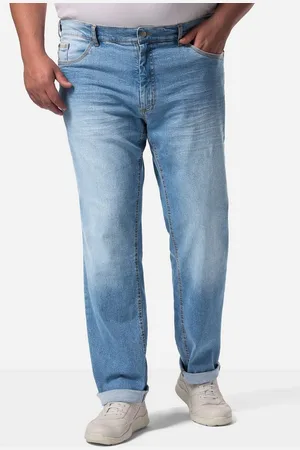 Men Plus 5-Pocket-Jeans Men+ Jeans 5-Pocket Tapered Loose Fit bis 36/72 - Verkäufer: Popken Fashion Group