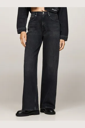 Tommy Hilfiger Loose-fit-Jeans mit Logo-Badge