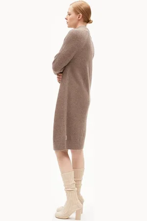 Armedangels Maxikleid MILLAANA Damen (1-tlg) Strickkleid Relaxed Fit aus Bio-Woll Mix - Verkäufer: