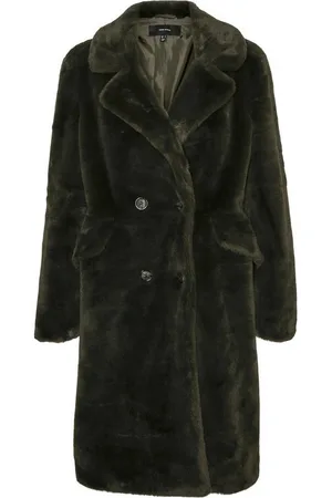 VERO MODA Fellimitatmantel VMSONJAELLY LONG FAKE FUR COAT GA BOOS
