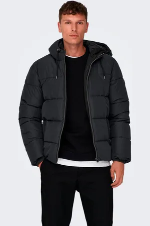 Only & Sons Steppjacke ONSMARLON LIFE HOOD PUFFER JACKET OTW VD