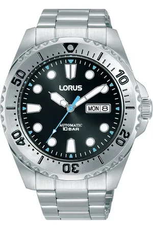 Lorus Automatikuhr Sports RL471BX9, Armbanduhr, Herrenuhr, Mechanische Uhr, Edelstahlarmband, analog