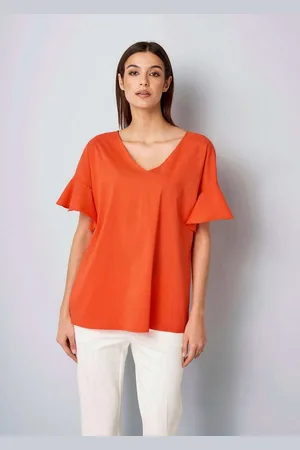 ALBA MODA Kurzarmbluse Bluse mit V-Ausschnitt - Verkäufer: Premio Fashion GmbH