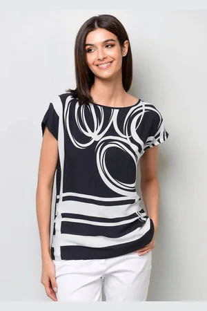 ALBA MODA Print-Shirt Shirt mit grafischem Druck - Verkäufer: Premio Fashion GmbH