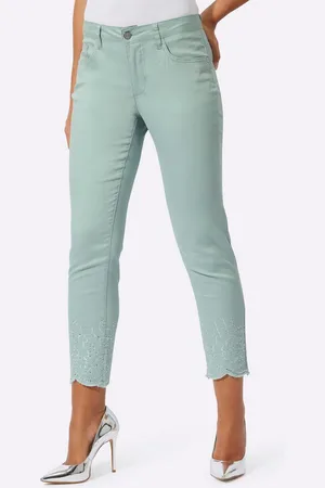 CRÉATION L Jerseyhose 5-Pocket-Jeans Innenbeinlänge ca. 60 cm - Verkäufer: Witt-Gruppe