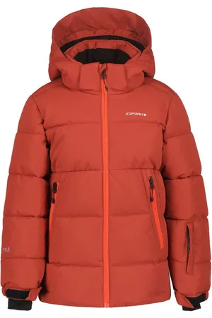 Icepeak Skijacke LOUIN JR (1-St) Winterjacke mit Öffnung für Kopfhörerkabel an der Innentasche