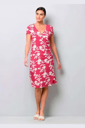 ALBA MODA Jerseykleid Jerseykleid mit Raffung - Verkäufer: Premio Fashion GmbH