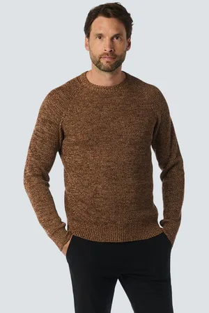 No Excess Strickpullover in melierter Optik