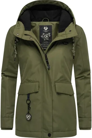 Ragwear Winterjacke Jazmin Remake II Intl. wasserdichte Outdoorjacke aus recyceltem Material