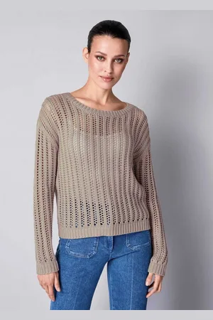 ALBA MODA Strickpullover Pullover mit Lochstrickmuster - Verkäufer: Premio Fashion GmbH