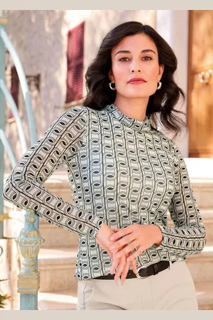 ALBA MODA Print-Shirt Rollkragenshirt - Verkäufer: Premio Fashion GmbH