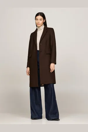 Tommy Hilfiger Langmantel mit Logoprägung