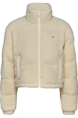 Tommy Hilfiger Kurzjacke TJW CRP TEDDY ESSENTIAL PUFFER in Cropped Form