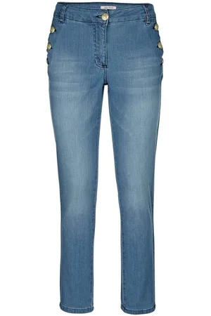 ALBA MODA Gerade Jeans Jeans mit Goldknopf - Verkäufer: Premio Fashion GmbH