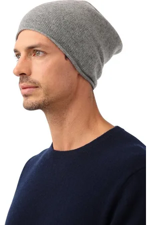 Zwillingsherz Beanie mit kleinem Rollrand, One size