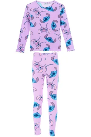 Disney Langarmshirt Stitch & Angel (2-tlg) Mädchen Outfit Langarmshirt & Leggings Größe 98-128 cm - Verkäufer: Starkids Licensed Brands and more