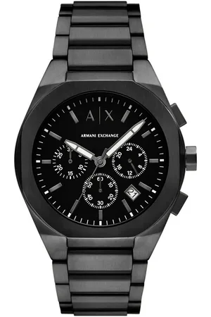 Armani Exchange Chronograph SYNC AX4183, Armbanduhr, Herrenuhr, Edelstahlarmband, analog, Tag, Stoppfunktion