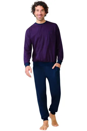 HAJO Pyjama Herren Pyjama Baumwolle (2 tlg) - Verkäufer: Yourfashionplace