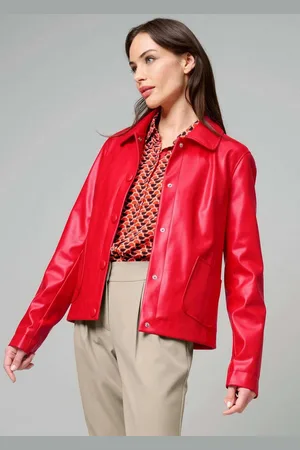 ALBA MODA Outdoorjacke Jacke aus Lederimitat - Verkäufer: Premio Fashion GmbH