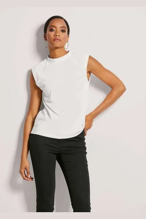 Madeleine Kurzarmshirt Ärmelfreies Ripp-Shirt - Verkäufer: Premio Fashion GmbH