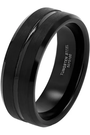 Akzent Fingerring Vanta aus Tungsten, - matt/poliert, Gr. 62 - 70 (Einzeln), Herren Ring - Verkäufer: Shaghafi GmbH