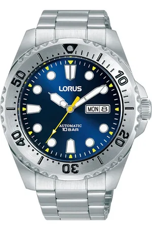Lorus Automatikuhr Sports RL473BX9, Armbanduhr, Herrenuhr, Mechanische Uhr, Edelstahlarmband, analog
