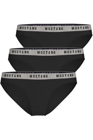 Mustang Slip Tara Unterhose Slip Unterwäsche Dessous Lingerie (Set, 3-St., 3er-Pack) Kuschelweich - Atmungsaktiv - Formstabil - Sportliche Passform - Verkäufer: s2c GmbH