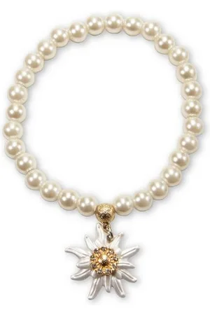 Alpenflüstern Armband Armband Damen - GRETA - creme-weiß - Verkäufer: Alpenwahnsinn Tracht & Lifestyle