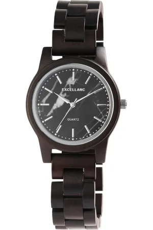 Excellanc Quarzuhr 2810008 Unisexarmbanduhr aus Zebraholz - Verkäufer: Shaghafi GmbH