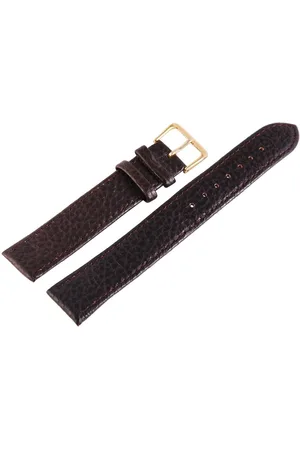 Engelhardt Uhrenarmband 8000458 Echtleder-Uhrenarmband, dunkelbraun, Krokooptik, 18 mm - Verkäufer: Shaghafi GmbH