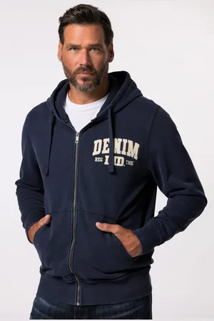 JP 1880 Sweatshirt JP 1880 Sweatjacke Kapuze Vintage Look bis 8 XL - Verkäufer: Popken Fashion Group