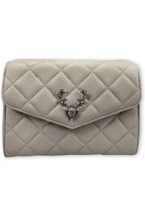 Alpenflüstern Handtasche Trachtentasche - STRASSHIRSCH - taupe-grau - Verkäufer: Alpenwahnsinn Tracht & Lifestyle
