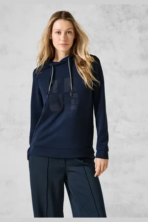 CECIL Sweatshirt mit Materialmix