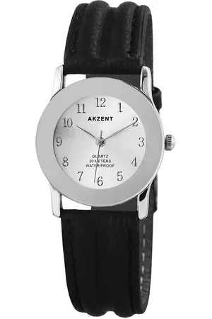 Akzent Quarzuhr 1900273 Damenuhr mit Lederimitationsarmband - Verkäufer: Shaghafi GmbH