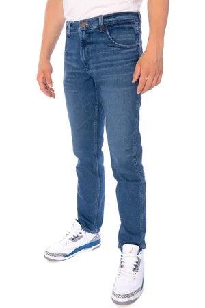 Wrangler Regular-fit-Jeans Jeans Greensboro Smoke Sea, G 42, L 32, F used dark blue (1-tlg) - Verkäufer: Big Leshopski