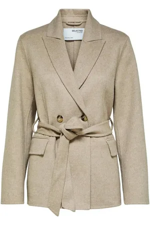 SELECTED Wolljacke Damen Jacke SLFTARA HANDMADE JACKET (1-St) - Verkäufer: engelhorn