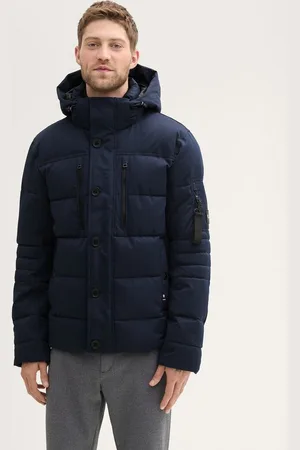 TOM TAILOR Winterjacke Pufferjacke mit abnehmbarer Kapuze - Verkäufer: