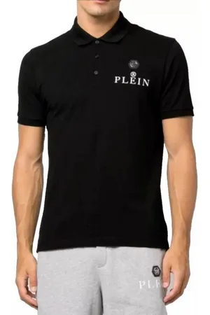 Philipp Plein Poloshirt mit Der Totenkopf-Print und das ikonische Hexagon-Logo - Verkäufer: eldigo