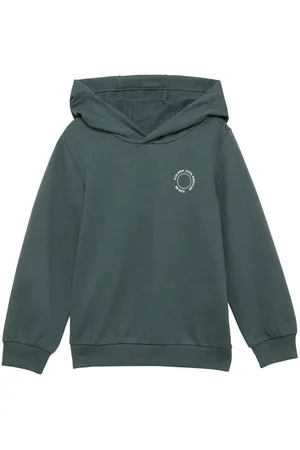 QS by s.Oliver Kapuzensweatshirt mit Logo-Print