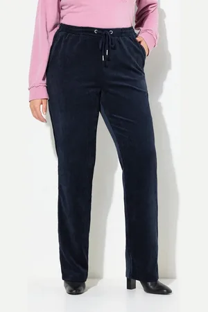 Ulla Popken Schlupfhose Cordhose Ruby Elastikbund Bindeband Stretch - Verkäufer: Popken Fashion Group
