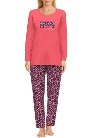 Götzburg Pyjama Damen Pyjama bedruckt (1 tlg) - Verkäufer: MASKADOR GmbH (Herstellerverkauf)