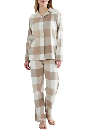 TOM TAILOR Pyjama Damen Pyjama kariert (1 tlg) - Verkäufer: MASKADOR GmbH (Herstellerverkauf)