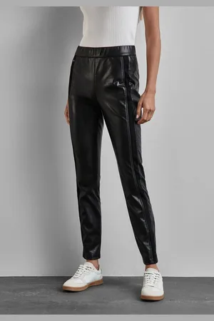 Street one Lederimitathose in Fake-Leder-Optik