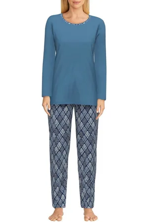Götzburg Pyjama Damen Pyjama bedruckt (1 tlg) - Verkäufer: MASKADOR GmbH (Herstellerverkauf)