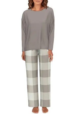 TOM TAILOR Pyjama Damen Pyjama kariert (1 tlg) - Verkäufer: MASKADOR GmbH (Herstellerverkauf)