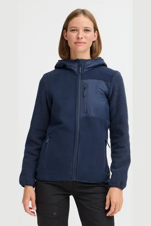 North Bend Fleecejacke NBMattea W Sportliche Fleecejacke mit Kapuze - Verkäufer: meinemarkenmode