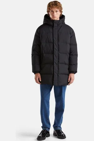 Benetton Steppjacke mit verstellbarer Kapuze