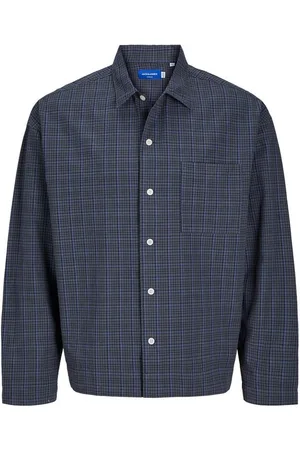 JACK & JONES Longsleeve JORROXBURY BOXY OVERSHIRT LS LN - Verkäufer: RETURN